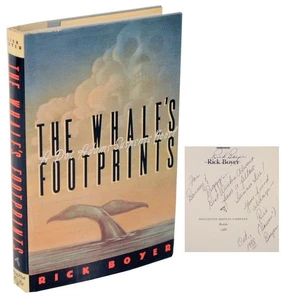 Rick BOYER / THE WHALE'S FOOTPRINTS Signed First Edition 1988 #106310 - Picture 1 of 1