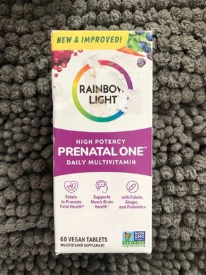 # Multivitamínico Rainbow Light Prenatal One 60 comprimidos veganos caducidad 02/2026 Foto 1 de 3