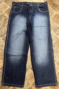 Vintage Y2K Southpole 4180 Jeans Blau Baggy Denim Skater Street Herren Größe 42 - Bild 1 von 9