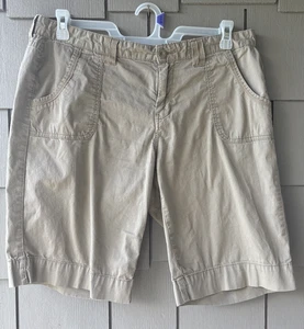 Bermuda donna Calvin Klein elasticizzato campeggio escursionismo outdoor marrone taglia 14 - Foto 1 di 18