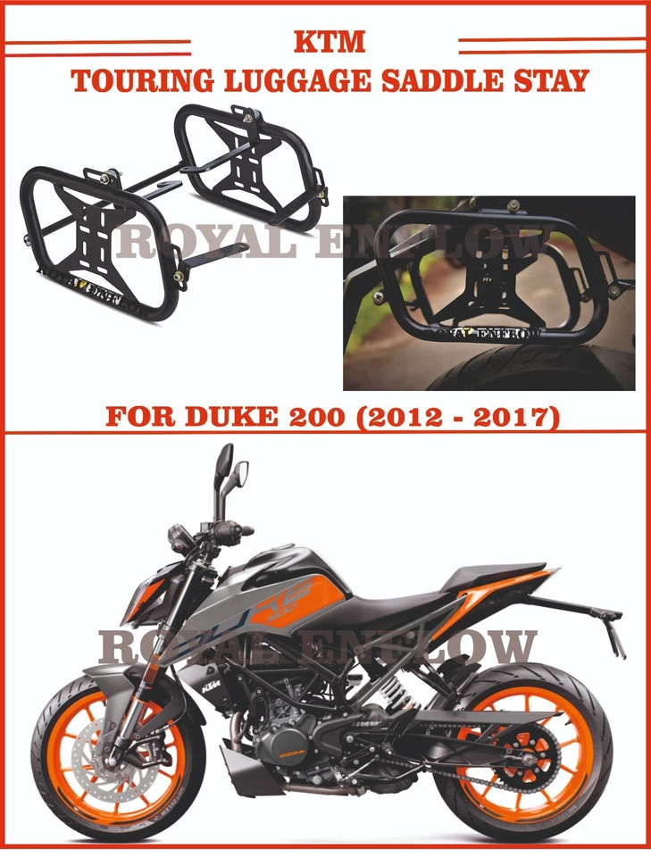 Sillín de equipaje KTM Touring para Duke 200 (2012 - 2017) - Foto 1 de 3