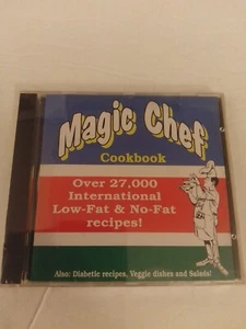 The Magic Chef Cookbook Over 27,000 International Low Fat & No Fat Recipes CDROM - Picture 1 of 2