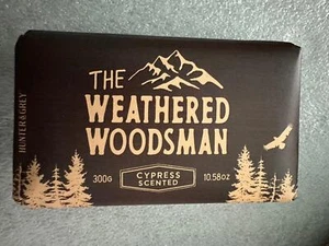 Hunter & Grey Bar Soap Mens Fresh Cypress Weathered Woodsman Gift Wrap for Him - Picture 1 of 1