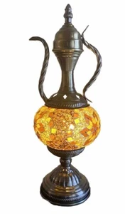 Handmade Stained Glass Moroccan /Turkish Mosaic Table Lamp Mosaic Lamp - Picture 1 of 3