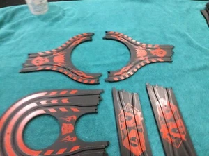 Hornby Micro Scalextric 2x L7948 2x L7562 2x L7947 Red Transformers bundle - Picture 1 of 5