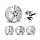 Wheel Rims Set with Chrome Lug Nuts Kit for 04-06 Lexus ES330 P852928 17 inch