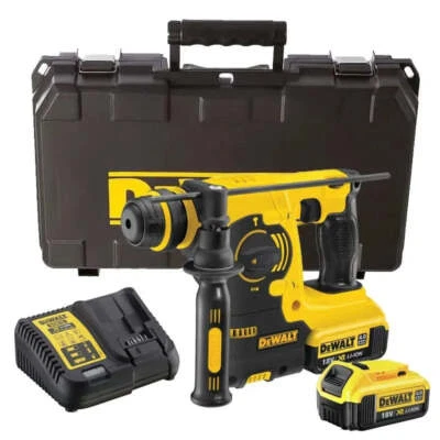 Perforateur burineur DEWALT 18V (2x 4Ah) XR SDS-PLus 2,1J + TSTAK DCH253M2 - Photo 1/3