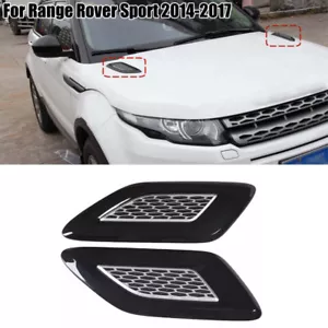 Für Range Rover Sport 14-17 Fronthaube Lüftungsgitter Abdeckung mit Silber - Bild 1 von 17