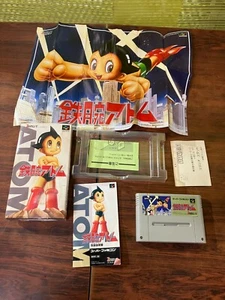 Tetsuwan Atom / Mighty Atom Nintendo Super Famicom SFC mit Box aus Japan getestet - Bild 1 von 8