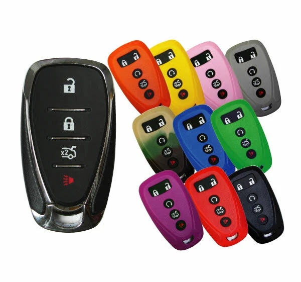 无钥匙进入钥匙链遥控橡胶保护套 开拓者 科迈罗 开拓者 — 第 1/1 张图片