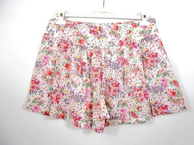 H&M Mujer De Colección Look Bermudas Mamá Pantalones Cortos Culottes Floral Verano Informal talla 18 BH98 Foto 1 de 4