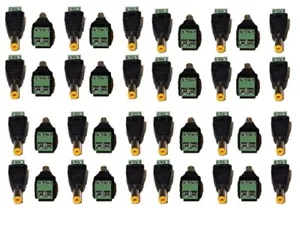 40 pcs DC Male Power Connector for CCTV Security Camera system - Picture 1 of 6