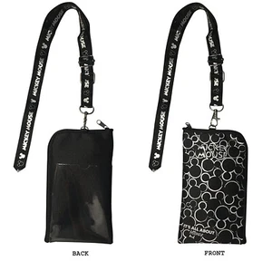 New Mickey Mouse Wallet / Phone Holder Zipper Case / ID Holder - Picture 1 of 5