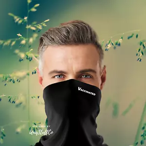 Geimpfte Hals Gamasche Gesichtsmaske Gesichtsbedeckung Waschbar Atmungsaktiv - Einheitsgröße - Bild 1 von 4