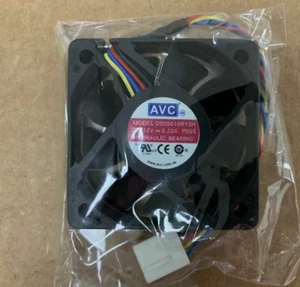 AVC    100% New and Original Cooling Fans  DS05010R12H 5010  12v  0.22A  5CM - Picture 1 of 2
