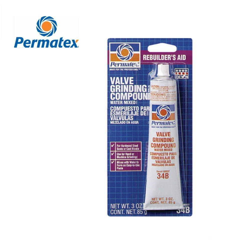 1PCS Permatex Valve Lapping Grinding Compound 34B 3.0 oz Tube 80037 - Image 1 of 1