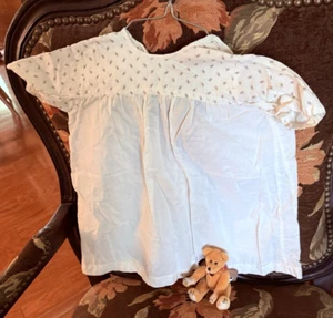 VTG Baby Depression Era Hand Made Baby Dress Estate Family Heirloom Long Storage - Picture 1 of 12
