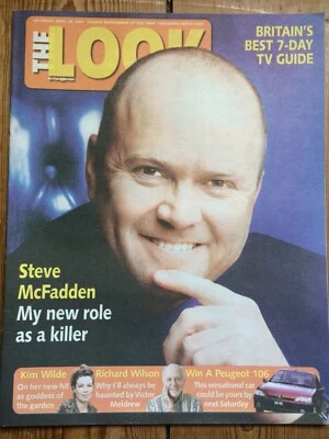 THE LOOK magazine 28/04/2001 Steve McFadden Kim Wilde Nick Knowles Michael Greco - Image 1 of 3