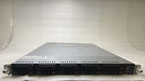 Supermicro SYS-1028U-TRT+ 2x Xeon E5-2690 v4 128GB RAM NO HDD/OS INCL CADDY - Picture 1 of 6