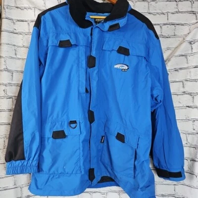 Stearns Elite Drywear Blue XXL 2XL Workwear Rain Jacket Coat All Weather Winter  - Image 1 of 4