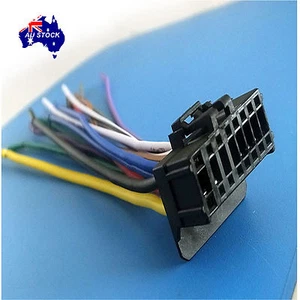 Use the pioneer deh-2100ib 15-006 car stereo plug wiring adaptor OZ - Picture 1 of 3