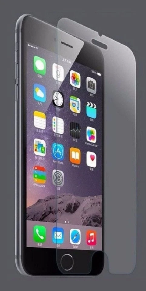 Protector de pantalla de vidrio templado color protector Apple iPhone 6 Plus 5,5" pulgadas Foto 1 de 4