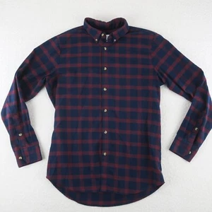 Mizzen + Main Long Sleeve Button Up Shirt Mens Large Trim Fit - Picture 1 of 9