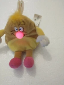 Peluche Silly Slammer #62 Bugsly And Nose Light Talks original de los 90 de colección - Imagen 1 de 5