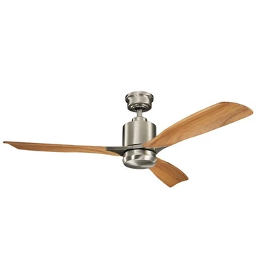 Kichler 300027BSS Ridley II 52" Ceiling Fan in Brushed Stainless Steel - Image 1 of 2