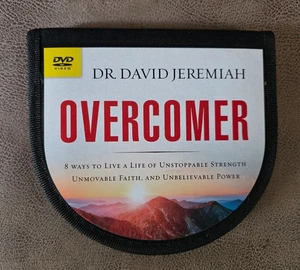 Overcomer DVD Video [not CD] Dr. David Jeremiah 10 + Intro Audio Sermon Series - Picture 1 of 3
