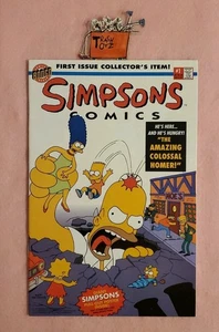 SIMPSONS #1 COMIC ERSTAUSGABE SAMMLERSTÜCK MIT RIESENPLAKAT BONGO 1993 - Bild 1 von 8