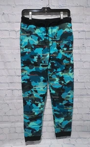 Land's End Boys Fleece Abstract Jogger Size XXL 18H-20H Cold Weather Warm Winter - Picture 1 of 8