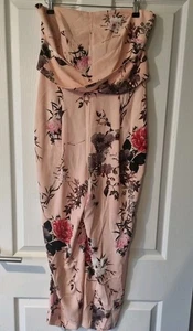 BNWT River Island Woman's Sleeveless Floral Jumpsuit, Size 12 RRP £50 - Picture 1 of 7