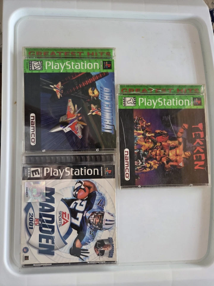 Juegos PlayStation Tekken, Madden 01 y Air Combat Foto 1 de 4
