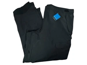 Columbia Mens 5X x 36 Powder Stash Pant Ski Snowboard Snow Omni-Tech Black - Picture 1 of 7