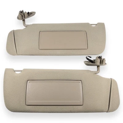 Juego de pares de parasoles laterales para conductor y pasajero Suburban Yukon 2000-2006 bronceado iluminado Foto 1 de 4