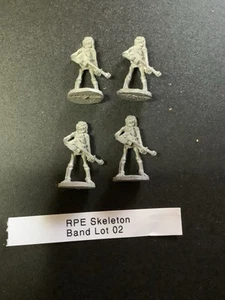 Ral Partha Miniature Figure - Skeleton Band Lot 02 - Guitarists - Picture 1 of 2