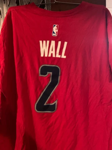 John Wall Washington Wizards NBA Basketball Go-To Tee Mens T-Shirt Adidas Large Cover
