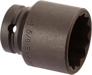 SK Hand Tool 35452 12 Point 3/4-Inch Drive Thinwall Impact Socket, 1-5/8-Inch - Picture 1 of 1