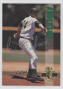 1993 Classic Four Sport Collection Auto Brian Anderson Auto