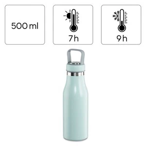 Xavax Trinkflasche Isolierflasche Thermoflasche 500ml Edelstahl Auslaufsicher - Bild 1 von 6