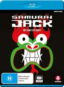 Samurai Jack - The Complete Series - 5 Disc Blu-Ray Set (New & Sealed) 