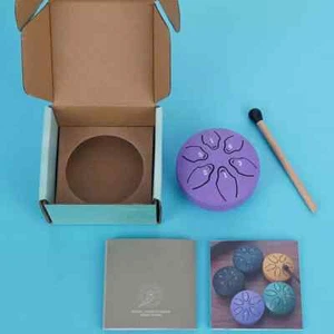 Steel Tongue Drum Rain Chime Rain Drum Instrument For Outside, Drum Mini K6N4 - Picture 1 of 1