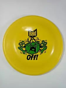 Vintage WHAM-O FRISBEE Raid Off Advertising Frisbee 1975 American Pro USA (READ) - Picture 1 of 16