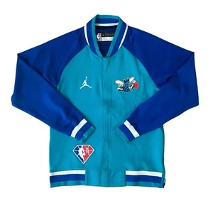 Nike Jordan NBA Charlotte Hornets Mens Size Medium Showtime City Edition Jacket - Picture 1 of 12