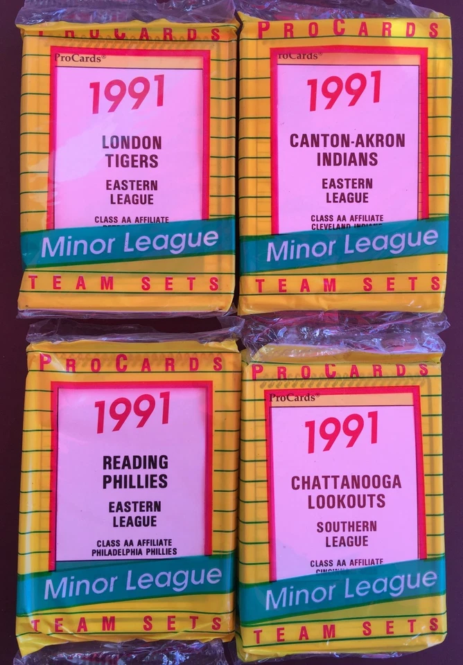 1991 ProCards LONDON TIGERS Minor League UNOPENED Team Set B2018711 - Image 1 of 4
