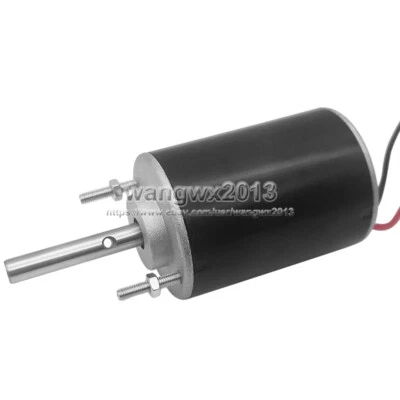 1pcs DC12-24V 3500-7000RPM High Speed Large Torque Carbon Brush DC Motor CW/CCW - Image 1 of 4