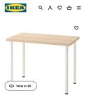Ikea Oak Desk Linnmon 100x60cm 10 Bonus?WV13 Willenhall Wednesfield Bilston 