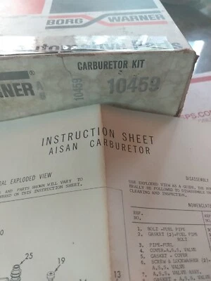 Toyota Corolla 1973 a 1979 kit de carburador 1166cc, sedán 1200 Foto 1 de 3