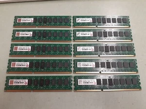 40GB (10x4GB) Transcend DDR3 1333 REG DIMM Memory - Picture 1 of 3